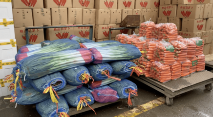 杭州农副产品物流中心保供稳价一线观察 蔬菜供应充足，价格整体平稳